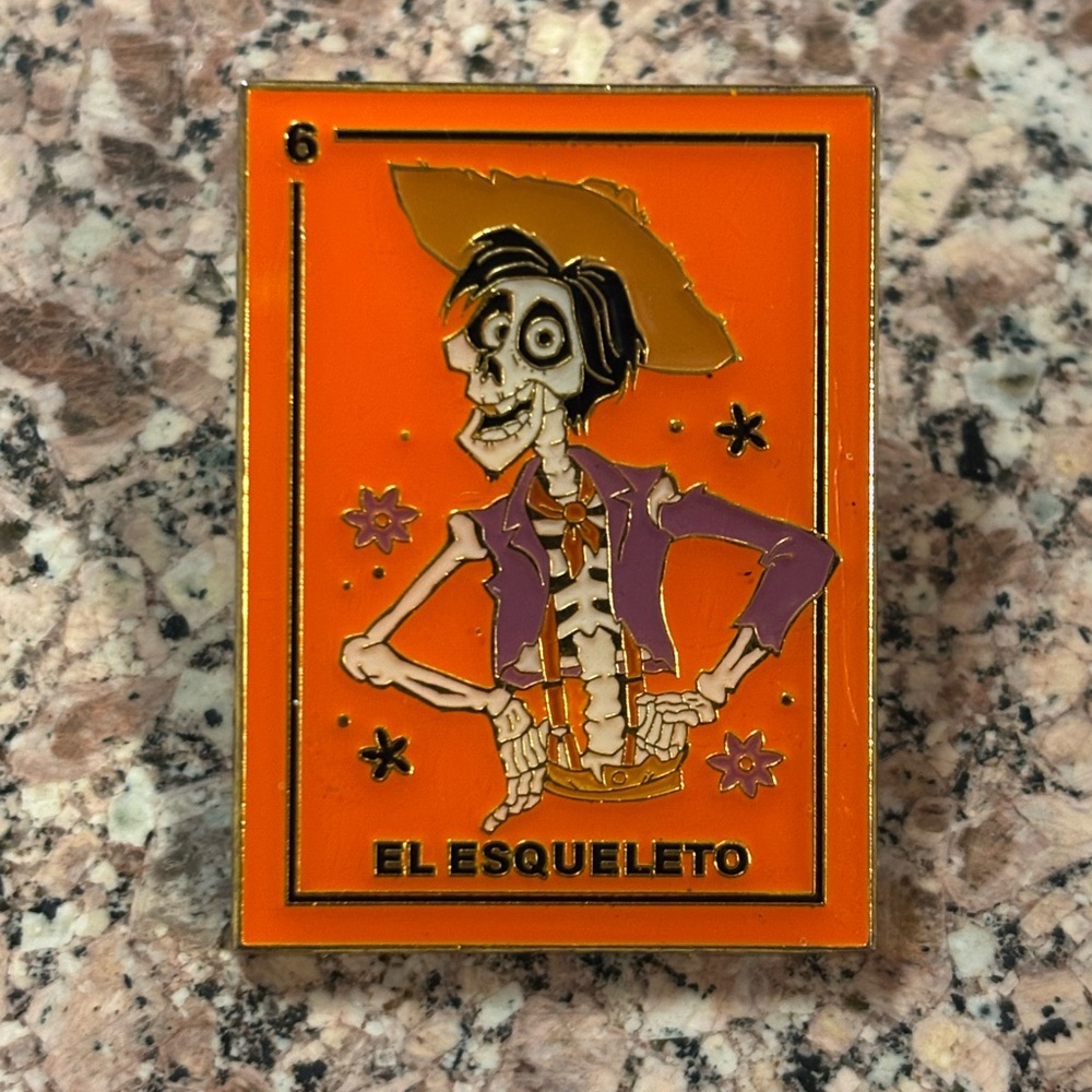 Disney Loungefly Coco Tarot Card Blind Box Pin - El Esqueleto Skeleton Hector